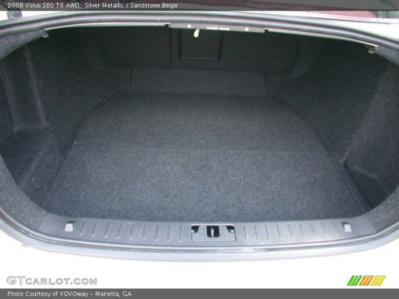 Silver Metallic / Sandstone Beige 2008 Volvo S80 T6 AWD