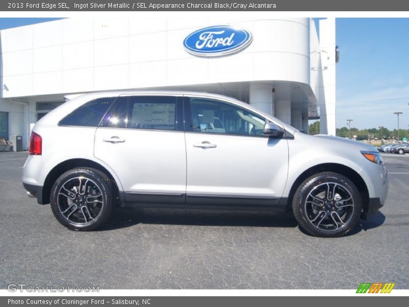  2013 Edge SEL Ingot Silver Metallic