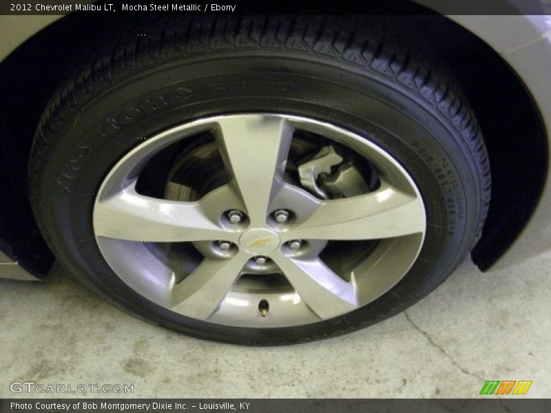Mocha Steel Metallic / Ebony 2012 Chevrolet Malibu LT