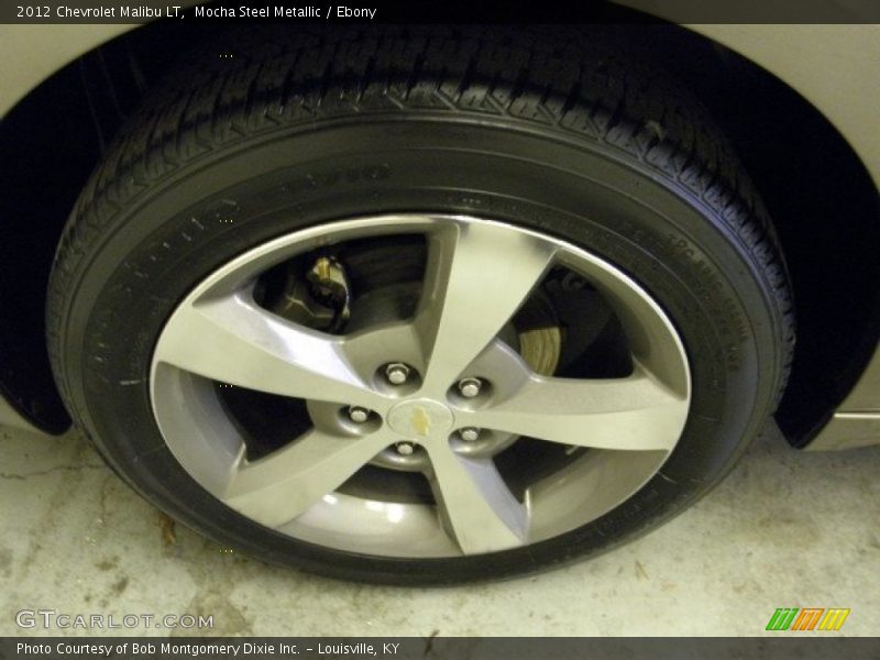 Mocha Steel Metallic / Ebony 2012 Chevrolet Malibu LT