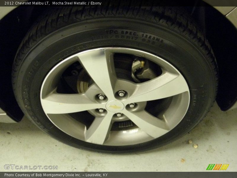 Mocha Steel Metallic / Ebony 2012 Chevrolet Malibu LT