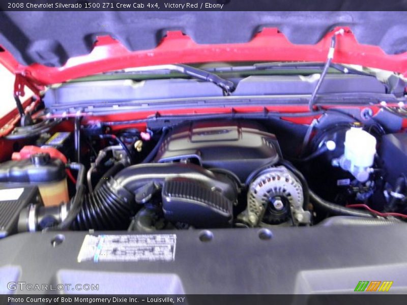 Victory Red / Ebony 2008 Chevrolet Silverado 1500 Z71 Crew Cab 4x4