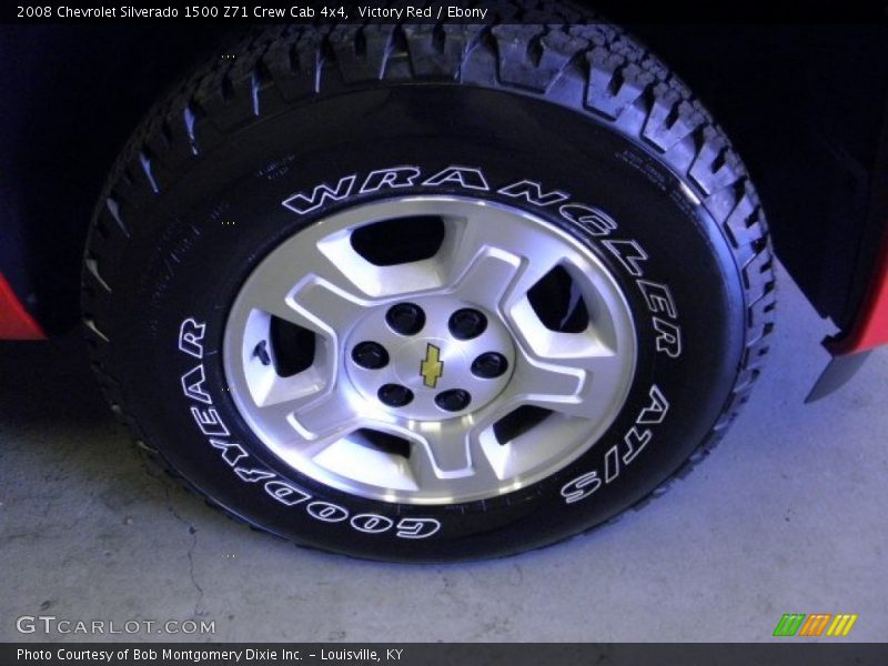 Victory Red / Ebony 2008 Chevrolet Silverado 1500 Z71 Crew Cab 4x4