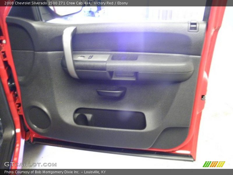 Victory Red / Ebony 2008 Chevrolet Silverado 1500 Z71 Crew Cab 4x4