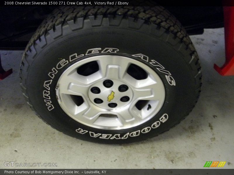 Victory Red / Ebony 2008 Chevrolet Silverado 1500 Z71 Crew Cab 4x4