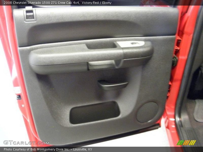 Victory Red / Ebony 2008 Chevrolet Silverado 1500 Z71 Crew Cab 4x4