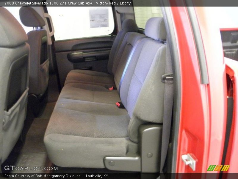 Victory Red / Ebony 2008 Chevrolet Silverado 1500 Z71 Crew Cab 4x4