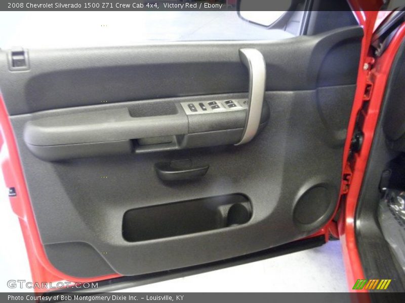 Victory Red / Ebony 2008 Chevrolet Silverado 1500 Z71 Crew Cab 4x4