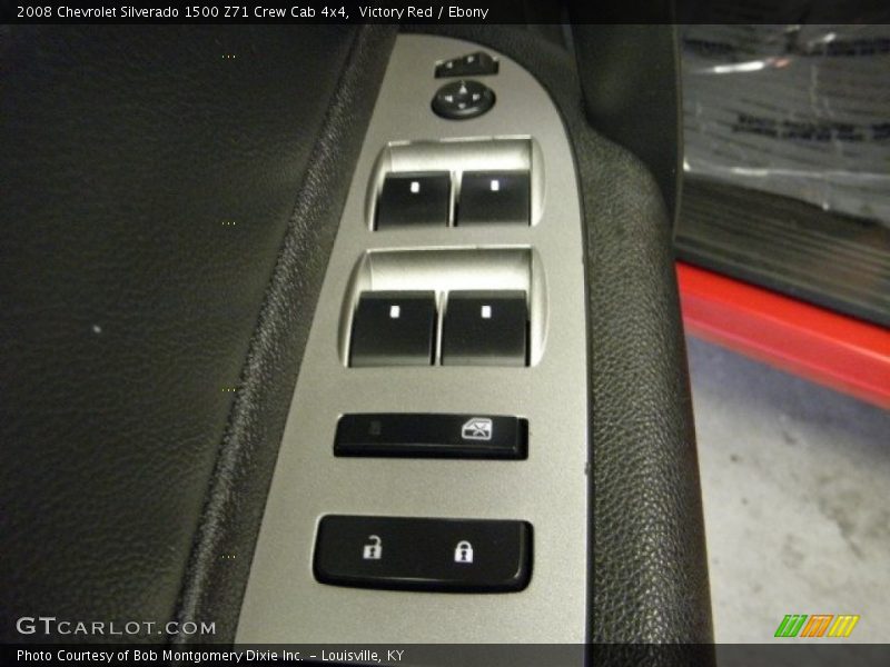 Victory Red / Ebony 2008 Chevrolet Silverado 1500 Z71 Crew Cab 4x4