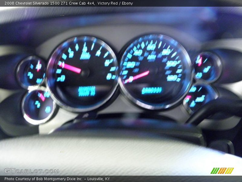 Victory Red / Ebony 2008 Chevrolet Silverado 1500 Z71 Crew Cab 4x4