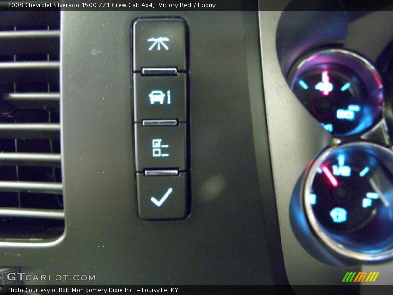 Victory Red / Ebony 2008 Chevrolet Silverado 1500 Z71 Crew Cab 4x4