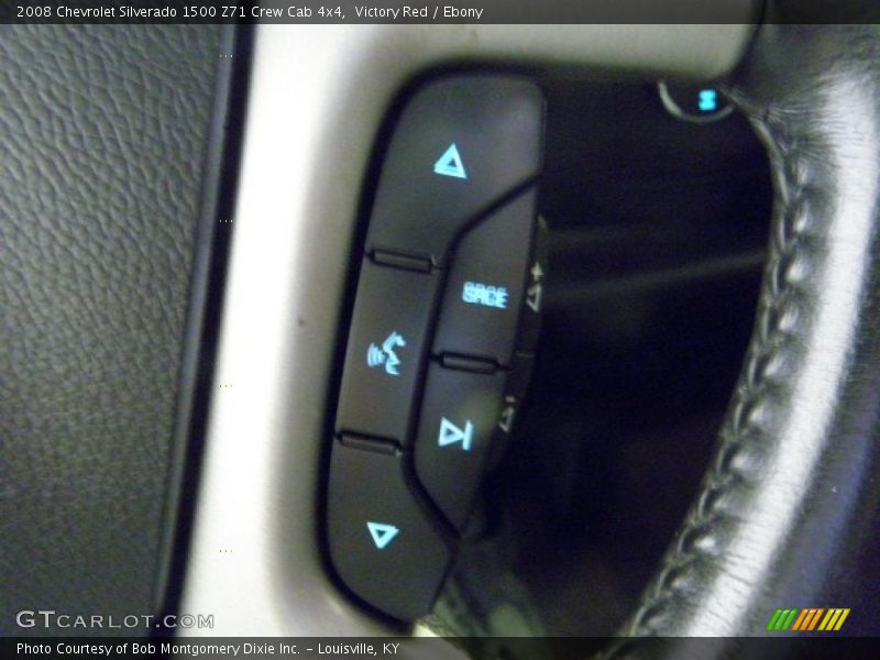 Victory Red / Ebony 2008 Chevrolet Silverado 1500 Z71 Crew Cab 4x4