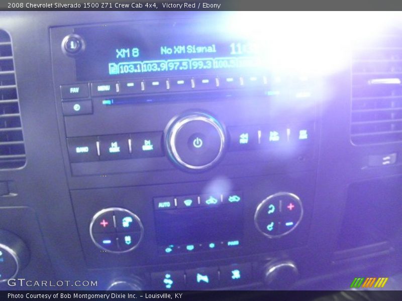 Victory Red / Ebony 2008 Chevrolet Silverado 1500 Z71 Crew Cab 4x4