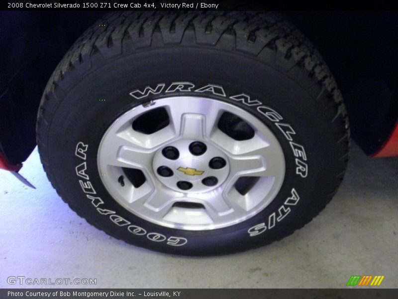 Victory Red / Ebony 2008 Chevrolet Silverado 1500 Z71 Crew Cab 4x4