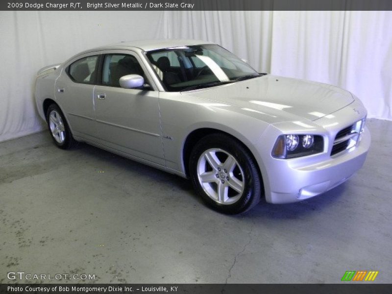 Bright Silver Metallic / Dark Slate Gray 2009 Dodge Charger R/T