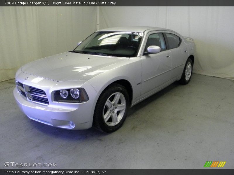 Bright Silver Metallic / Dark Slate Gray 2009 Dodge Charger R/T