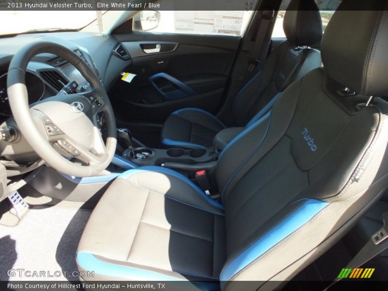 Front Seat of 2013 Veloster Turbo