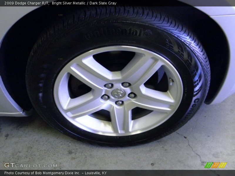 Bright Silver Metallic / Dark Slate Gray 2009 Dodge Charger R/T