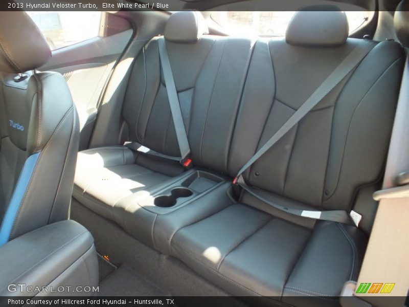 Rear Seat of 2013 Veloster Turbo
