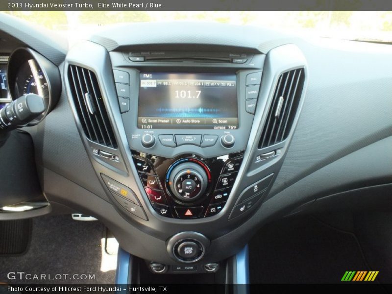 Controls of 2013 Veloster Turbo