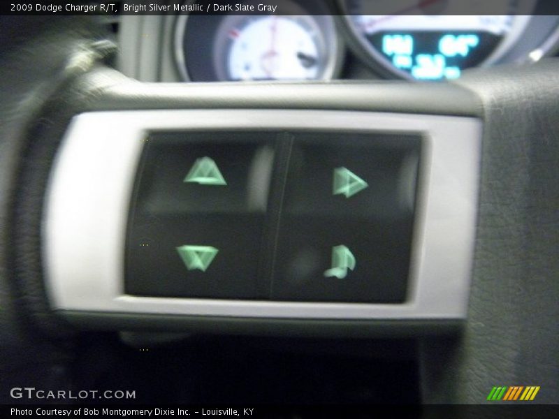 Bright Silver Metallic / Dark Slate Gray 2009 Dodge Charger R/T