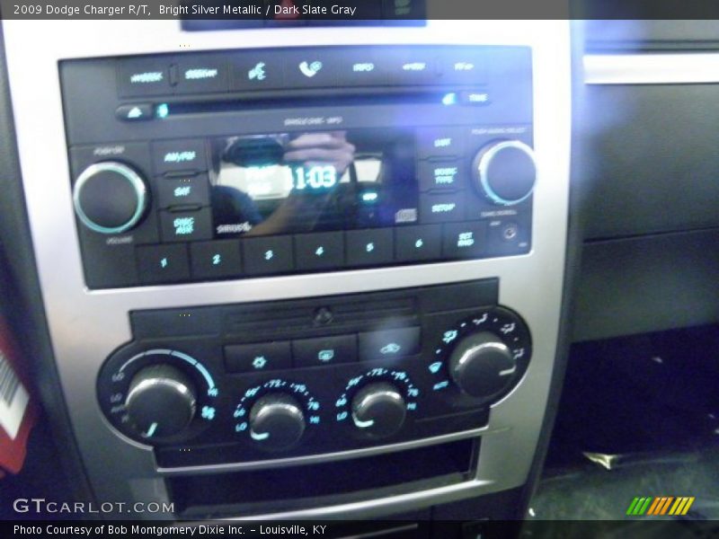 Bright Silver Metallic / Dark Slate Gray 2009 Dodge Charger R/T