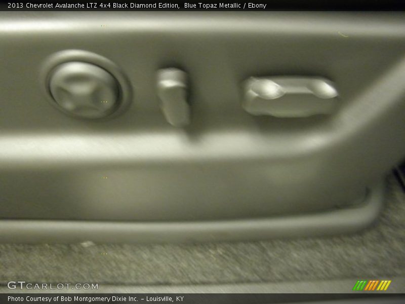 Blue Topaz Metallic / Ebony 2013 Chevrolet Avalanche LTZ 4x4 Black Diamond Edition