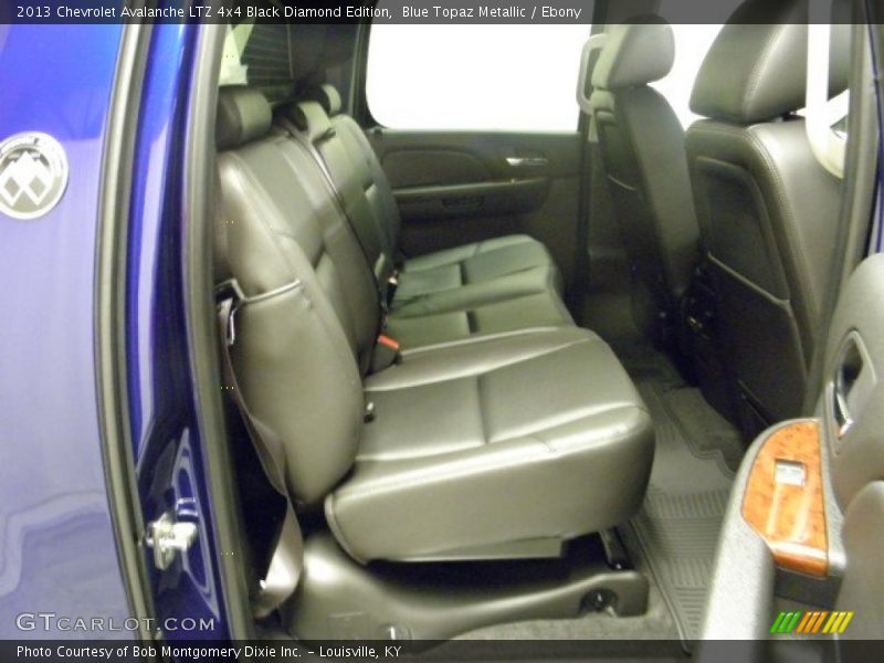 Blue Topaz Metallic / Ebony 2013 Chevrolet Avalanche LTZ 4x4 Black Diamond Edition