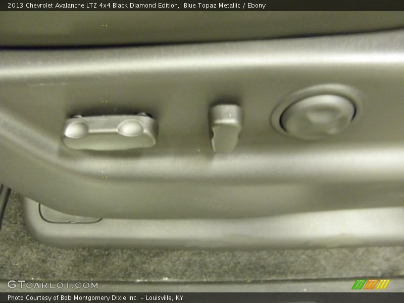 Blue Topaz Metallic / Ebony 2013 Chevrolet Avalanche LTZ 4x4 Black Diamond Edition