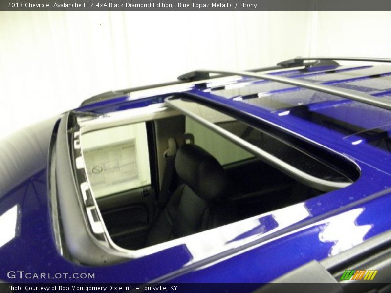 Blue Topaz Metallic / Ebony 2013 Chevrolet Avalanche LTZ 4x4 Black Diamond Edition