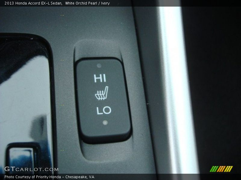 White Orchid Pearl / Ivory 2013 Honda Accord EX-L Sedan