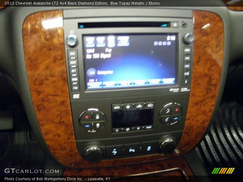 Blue Topaz Metallic / Ebony 2013 Chevrolet Avalanche LTZ 4x4 Black Diamond Edition