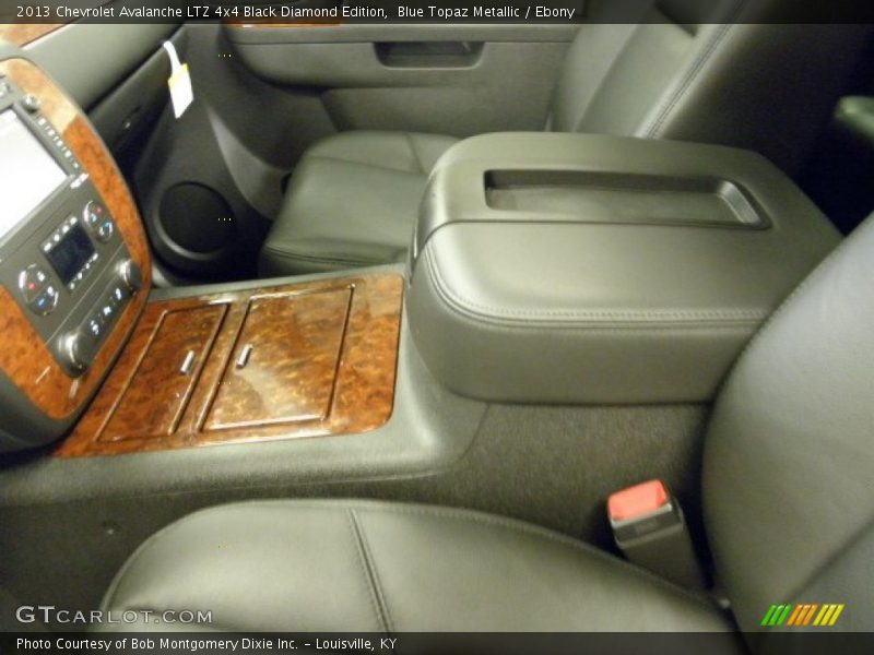 Blue Topaz Metallic / Ebony 2013 Chevrolet Avalanche LTZ 4x4 Black Diamond Edition