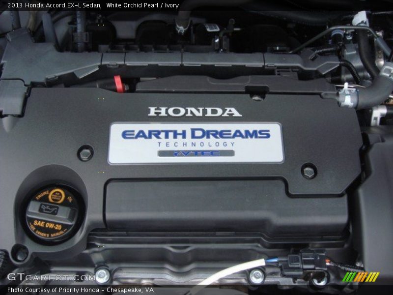  2013 Accord EX-L Sedan Engine - 2.4 Liter Earth Dreams DI DOHC 16-Valve i-VTEC 4 Cylinder