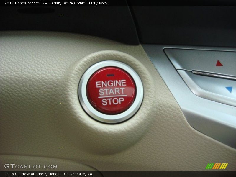 Controls of 2013 Accord EX-L Sedan