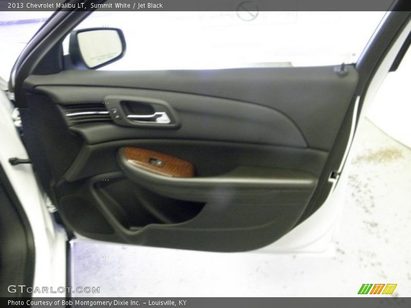 Summit White / Jet Black 2013 Chevrolet Malibu LT
