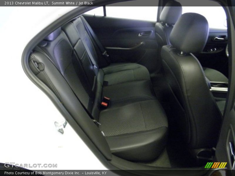 Summit White / Jet Black 2013 Chevrolet Malibu LT