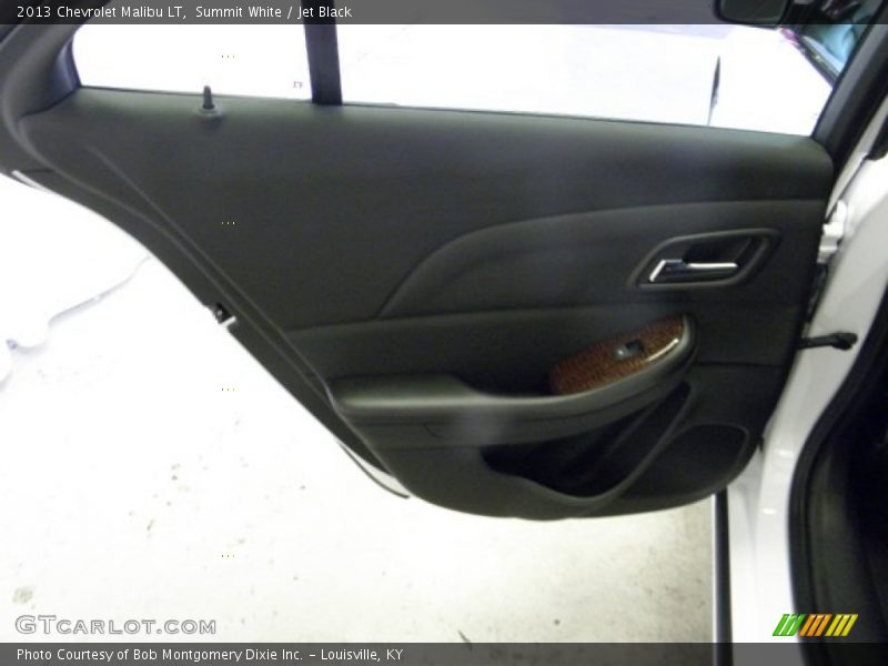 Summit White / Jet Black 2013 Chevrolet Malibu LT