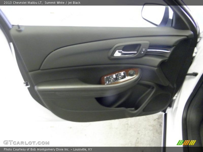 Summit White / Jet Black 2013 Chevrolet Malibu LT