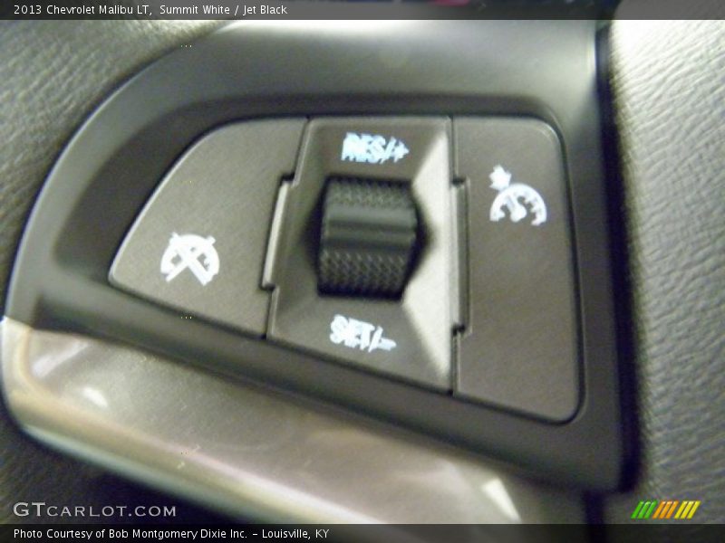 Summit White / Jet Black 2013 Chevrolet Malibu LT