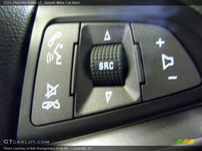Summit White / Jet Black 2013 Chevrolet Malibu LT