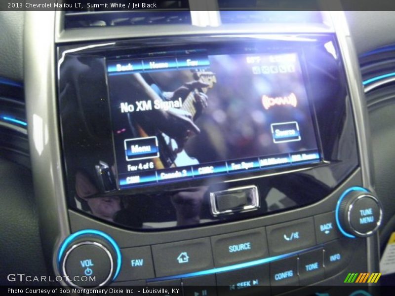 Summit White / Jet Black 2013 Chevrolet Malibu LT