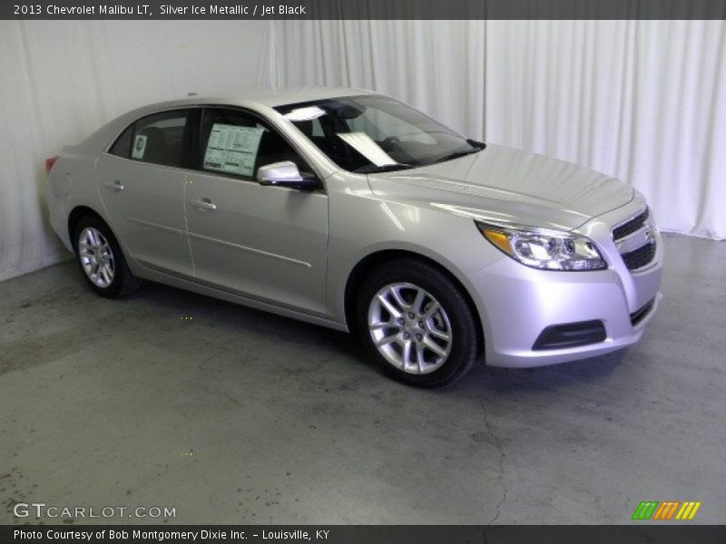 Silver Ice Metallic / Jet Black 2013 Chevrolet Malibu LT