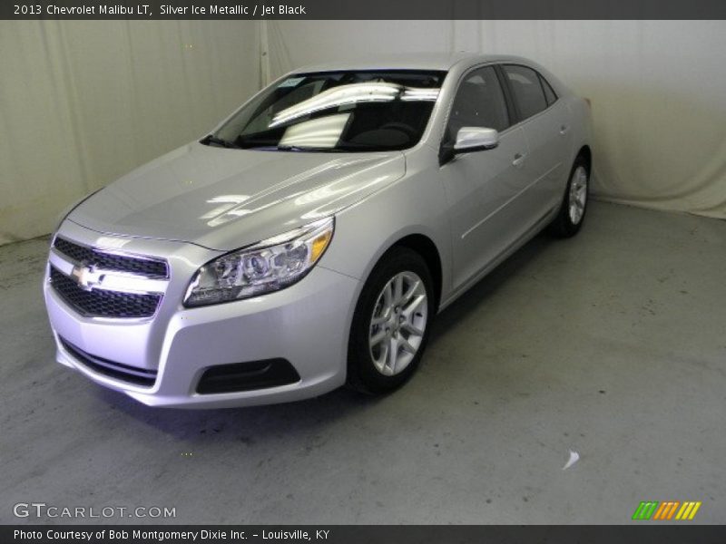 Silver Ice Metallic / Jet Black 2013 Chevrolet Malibu LT