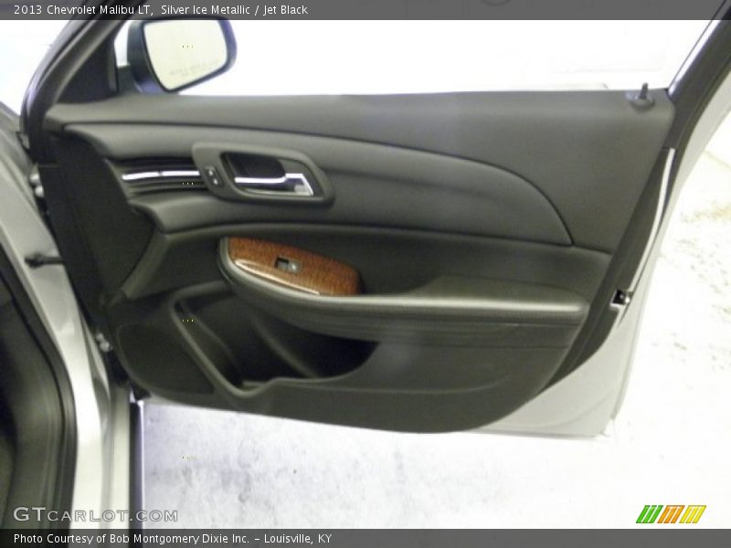 Silver Ice Metallic / Jet Black 2013 Chevrolet Malibu LT
