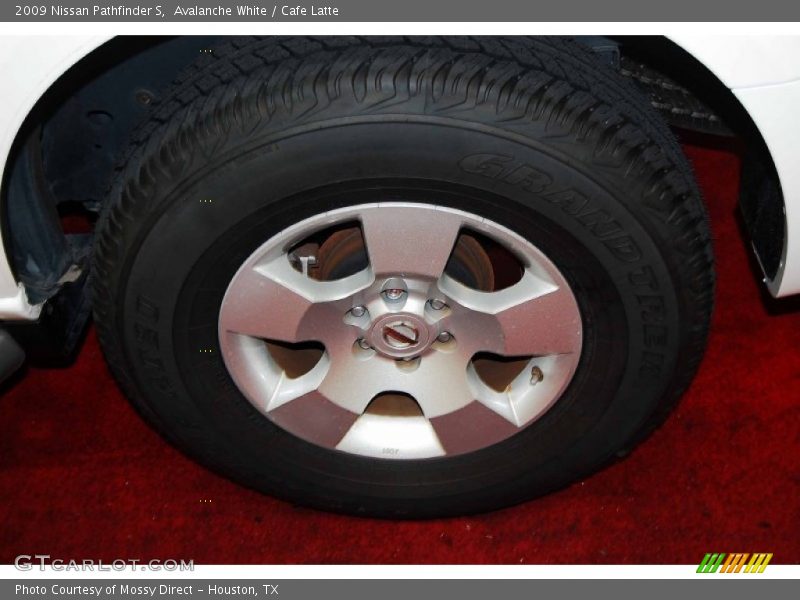 Avalanche White / Cafe Latte 2009 Nissan Pathfinder S