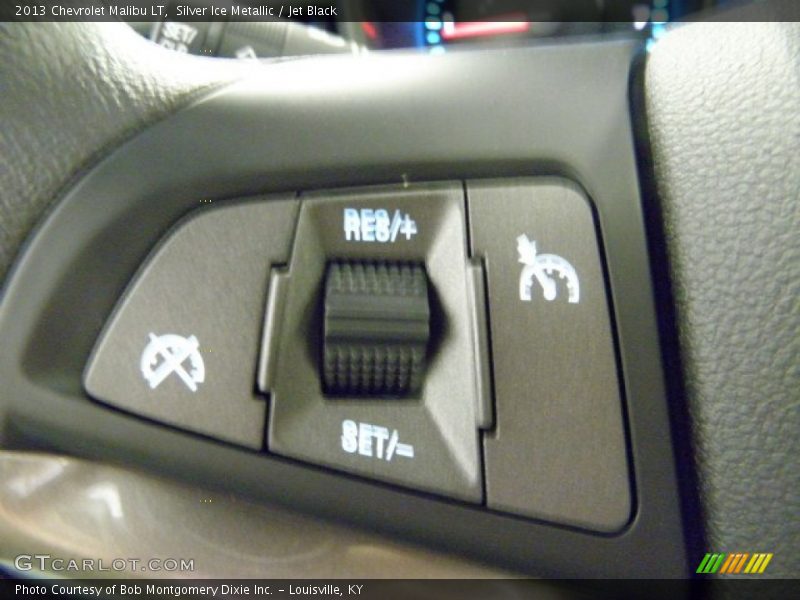 Silver Ice Metallic / Jet Black 2013 Chevrolet Malibu LT