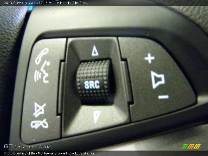 Silver Ice Metallic / Jet Black 2013 Chevrolet Malibu LT