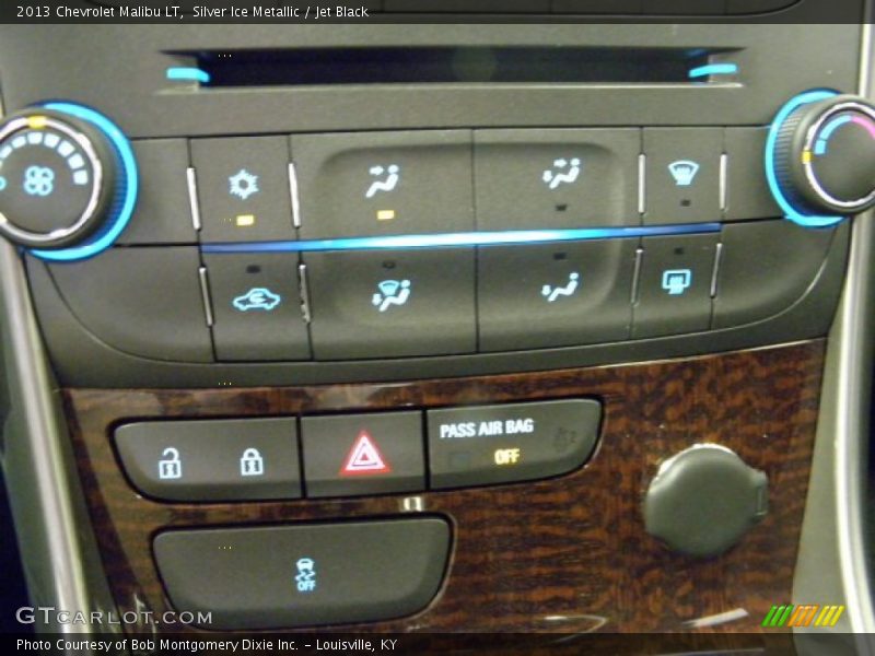 Silver Ice Metallic / Jet Black 2013 Chevrolet Malibu LT