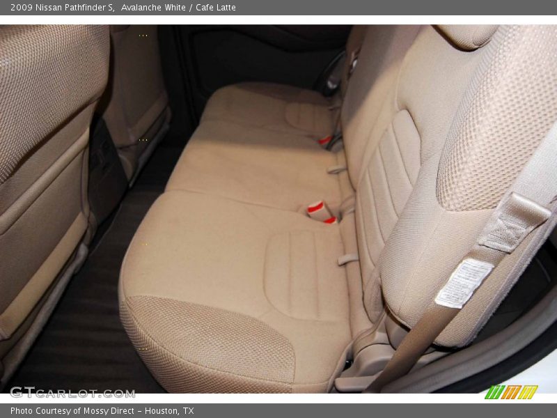Avalanche White / Cafe Latte 2009 Nissan Pathfinder S